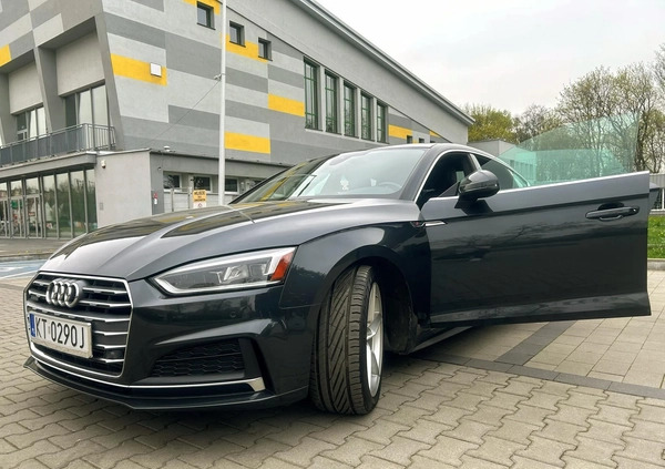 Audi A5 cena 119499 przebieg: 112500, rok produkcji 2018 z Tarnów małe 667